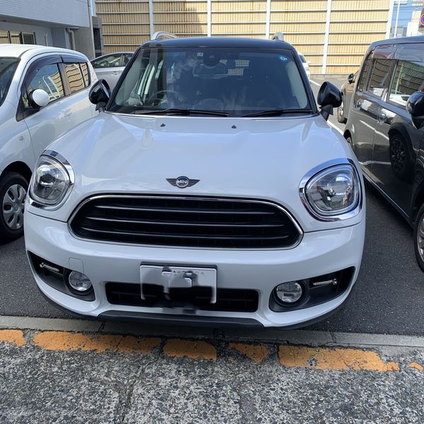 MINIブレーキ警告にて来店