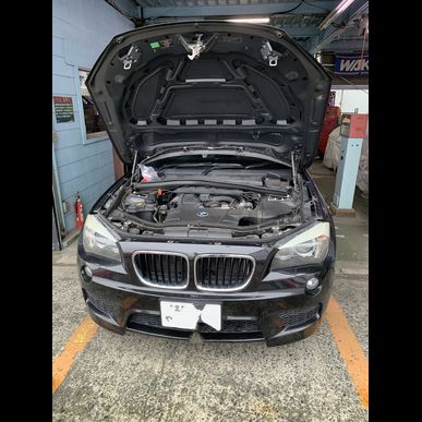 BMW　X1　水漏れ修理