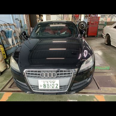 アウディTT　ルーフライニング張替