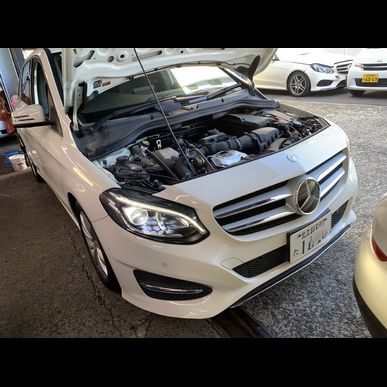 ベンツ　エンジンチェック