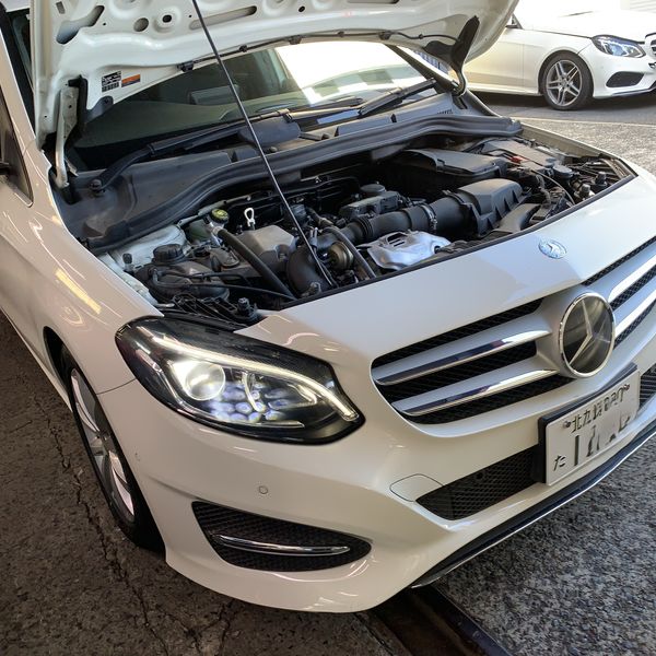 ベンツ　エンジンチェック