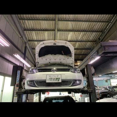 ポロ　車検＆オイル漏れ修理