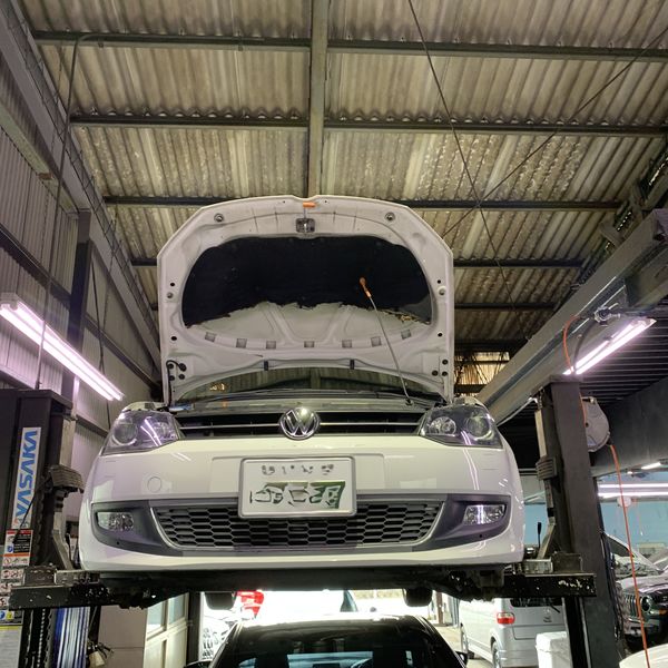 ポロ　車検＆オイル漏れ修理